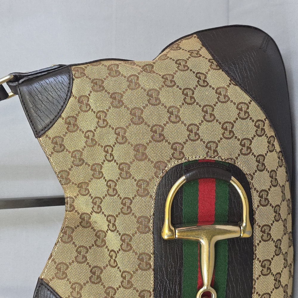 Gucci Beige and Brown Hobo Bag - Picture 4 of 16
